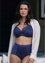 Load image into Gallery viewer, Fantasie Fusion Lace Full Cup Side Support Bra - French Navy
