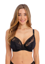 Load image into Gallery viewer, Fantasie Fusion Lace Plunge Bra - Black
