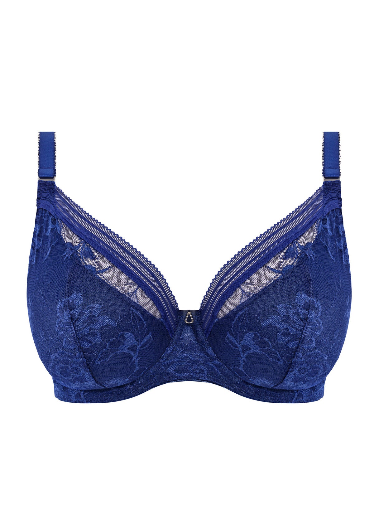 Fantasie Fusion Lace Plunge Bra - French Navy