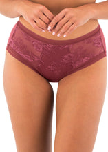 Load image into Gallery viewer, Fantasie Fusion Lace Brief - Rosewood
