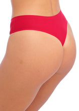 Load image into Gallery viewer, Fantasie Smoothease Invisible Stretch Thong - Red
