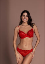 Load image into Gallery viewer, Wacoal Embrace Lace Bikini Brief - Equestrian Red
