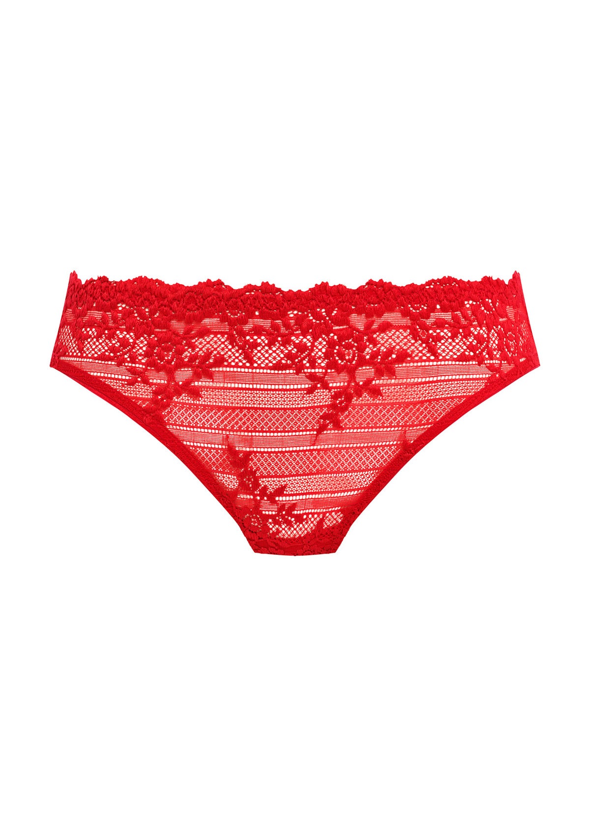 Wacoal Embrace Lace Bikini Brief - Equestrian Red