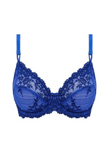 Load image into Gallery viewer, Wacoal Embrace Lace Underwired Bra - Beaucoup Blue / Bellwether Blue
