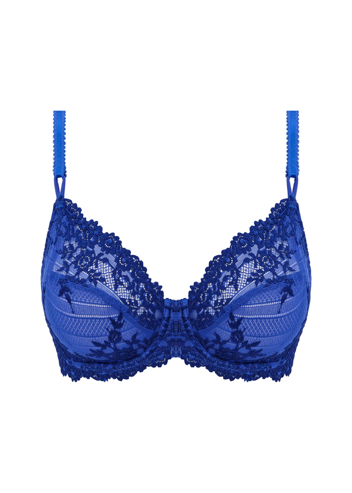Wacoal Embrace Lace Underwired Bra - Beaucoup Blue / Bellwether Blue