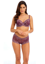 Load image into Gallery viewer, Wacoal Embrace Lace Underwired Bra - Italian Plum / Valerian
