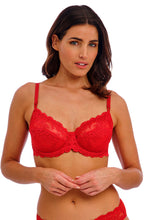 Load image into Gallery viewer, Wacoal Embrace Lace Underwired Bra - Equestrian Red
