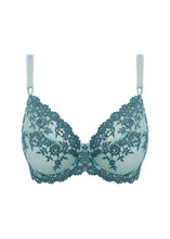 Load image into Gallery viewer, Wacoal Embrace Lace Underwired Bra - Eggshell Blue / Brittany Blue
