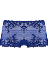 Load image into Gallery viewer, Wacoal Embrace Lace Boy Short - Beaucoup Blue / Bellwether Blue
