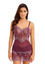 Load image into Gallery viewer, Wacoal Embrace Lace Chemise - Italian Plum/Valerian

