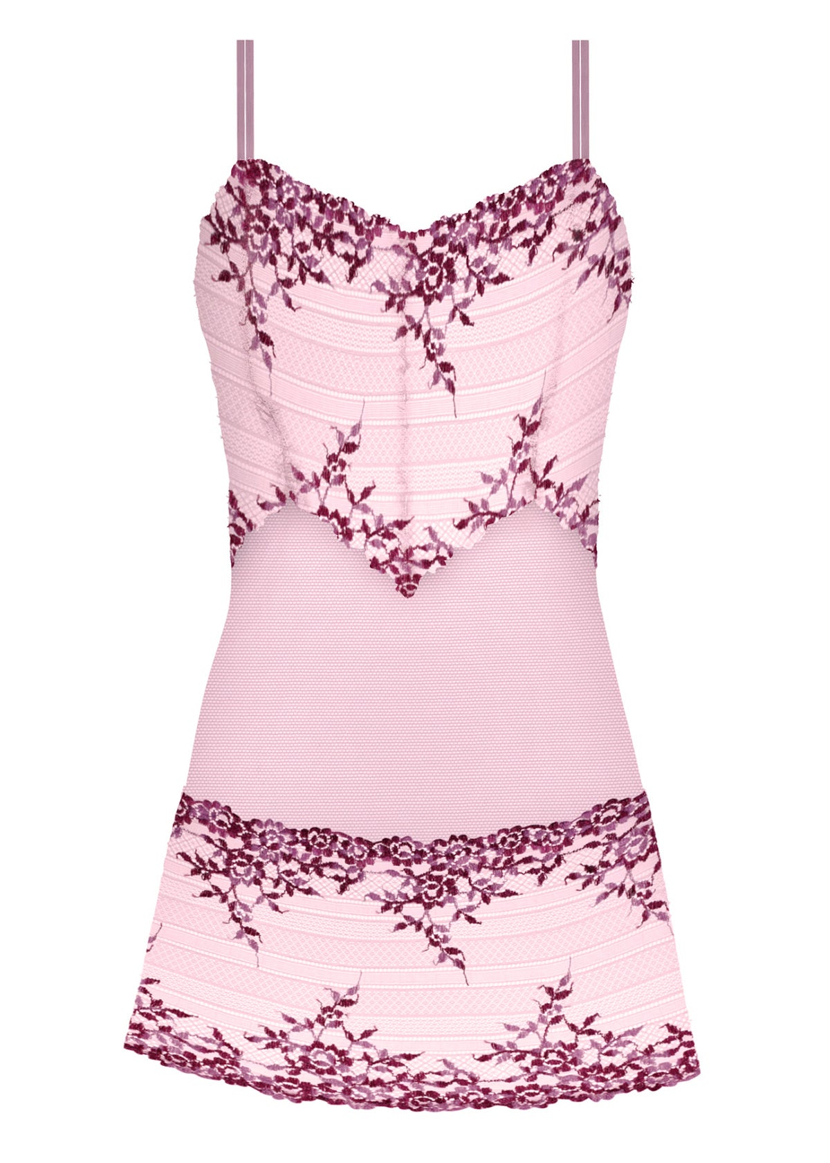 Wacoal Embrace Lace Chemise - Keepsake Lilac Multi