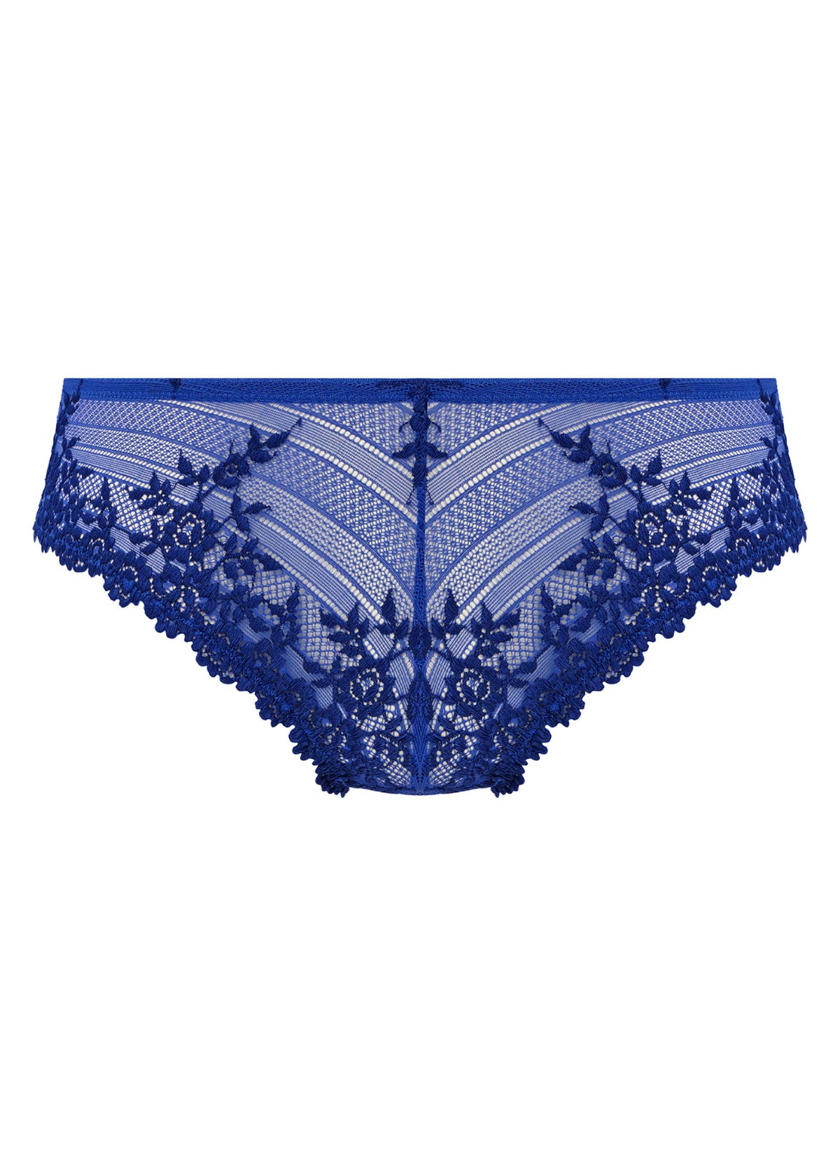 Wacoal Embrace Lace Tanga - Beaucoup Blue / Bellwether Blue