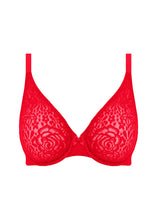 Load image into Gallery viewer, Wacoal Halo Lace Moulded Underwire Bra - Equestrian Red
