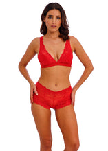 Load image into Gallery viewer, Wacoal Embrace Lace Soft Cup Bra - Equestrian Red
