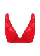 Load image into Gallery viewer, Wacoal Embrace Lace Soft Cup Bra - Equestrian Red
