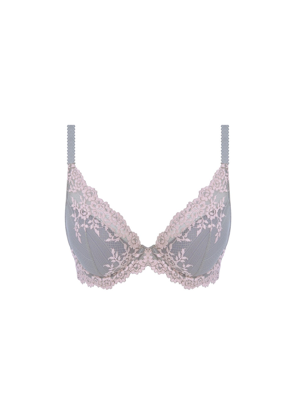 Buy Wacoal Single Layered Wired Full Coverage Minimiser Bra - Crystal Pink  at Rs.1710 online