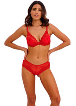 Load image into Gallery viewer, Wacoal Embrace Lace Plunge Bra - Equestrian Red
