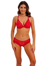 Load image into Gallery viewer, Wacoal Embrace Lace Plunge Bra - Equestrian Red
