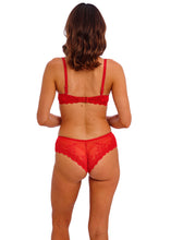 Load image into Gallery viewer, Wacoal Embrace Lace Plunge Bra - Equestrian Red
