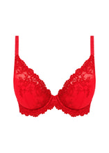 Load image into Gallery viewer, Wacoal Embrace Lace Plunge Bra - Equestrian Red
