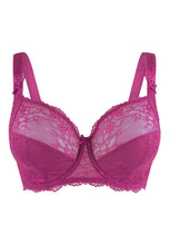 Load image into Gallery viewer, LingaDore Daily Collection Full Coverage Lace Bra - Raspberry
