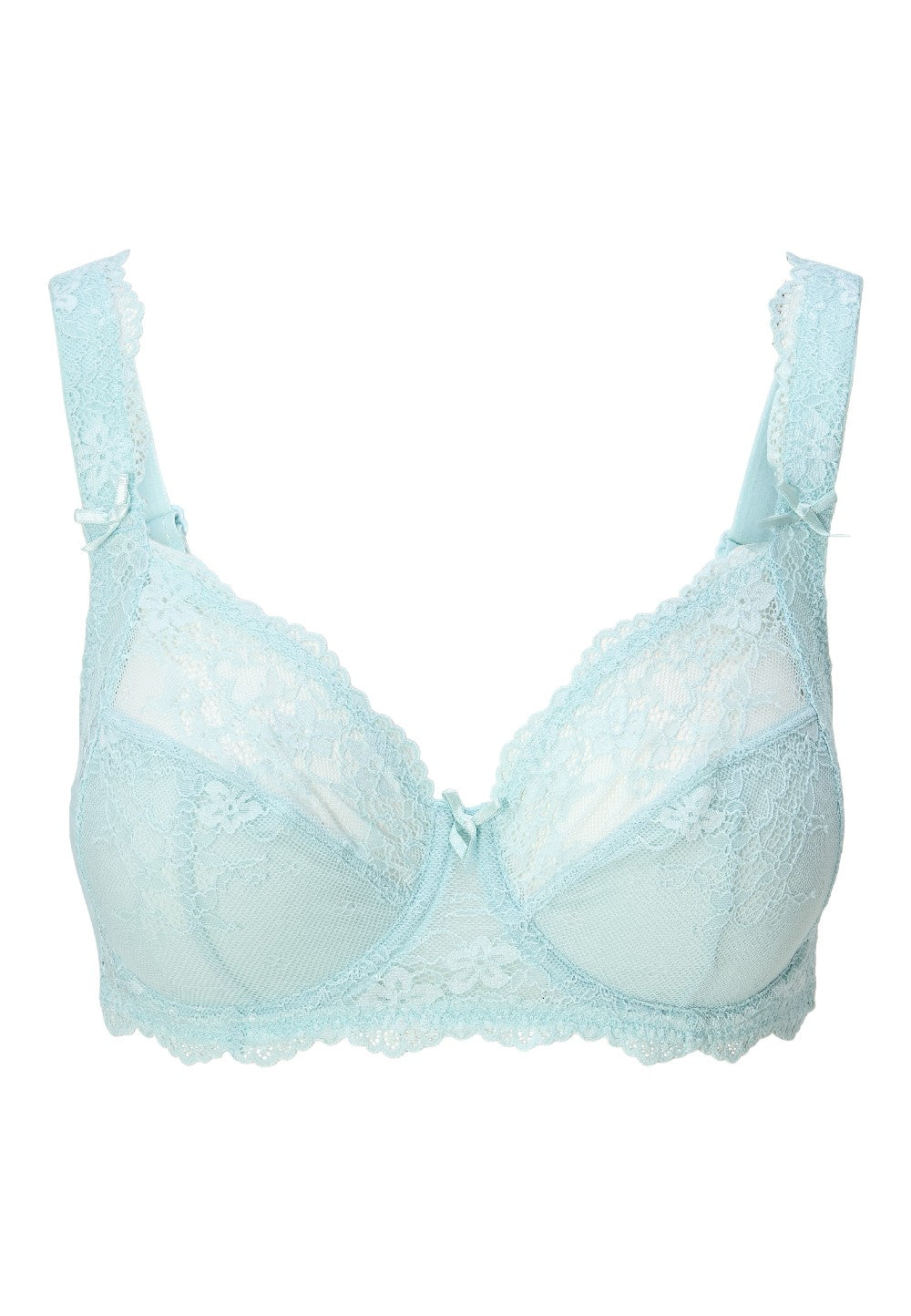 LingaDore Daily Collection Full Coverage Lace Bra - Pastel Blue