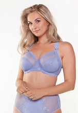 Load image into Gallery viewer, LingaDore Daily Collection Full Coverage Lace Bra - Misty Blue Jacquard

