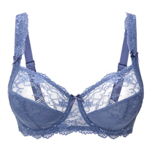 Load image into Gallery viewer, LingaDore Daily Collection Full Coverage Lace Bra - Nightshadow Grey
