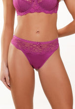 Load image into Gallery viewer, LingaDore Daily Collection Thong - Raspberry
