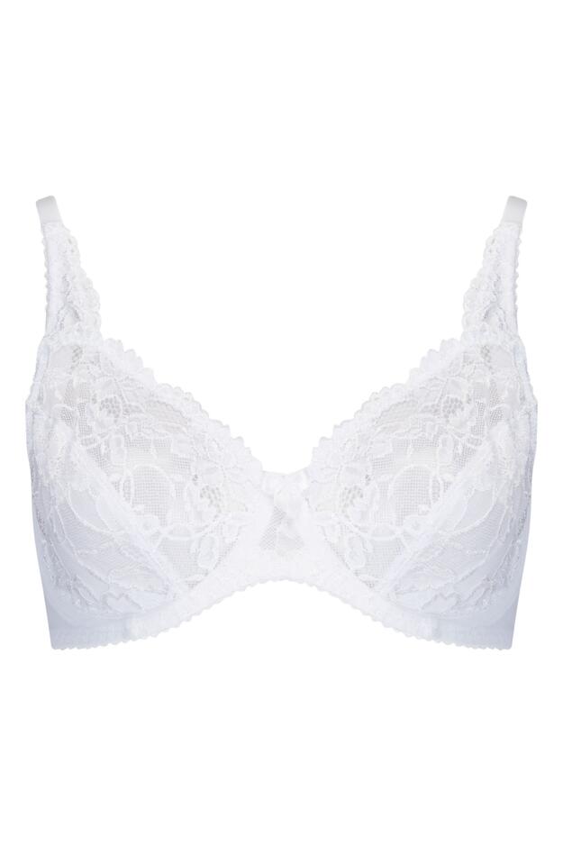 Charnos Rosalind Full Cup Underwired Bra - White
