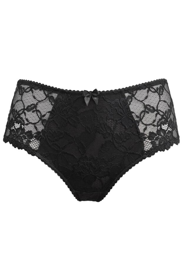 Charnos Rosalind High Waisted Brief - Black