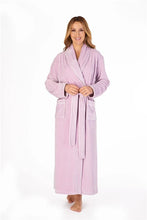 Load image into Gallery viewer, Gaspé Luxury 52&quot; Velvet Shawl Collar Wrap Dressing Gown - GL4722
