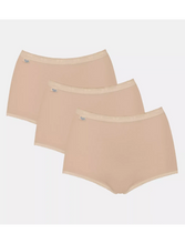 Load image into Gallery viewer, Sloggi Basic+ Maxi Brief 3 Pack - Skin
