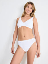 Load image into Gallery viewer, Sloggi Basic+ Tai Brief 3 Pack - White

