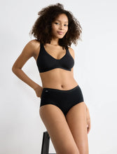 Load image into Gallery viewer, Sloggi Basic+ Midi Brief 3 Pack - Black
