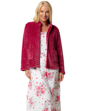 Load image into Gallery viewer, Luxury Soft Touch Jersey Long Sleeve Floral Nightdress
