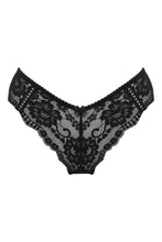 Load image into Gallery viewer, Pour Moi Fleur Cheeky V-Shaped Brief - Black
