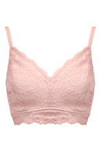Load image into Gallery viewer, Pour Moi Love To Lounge Lace and Modal Rib Non-Wired Bra - Soft Pink
