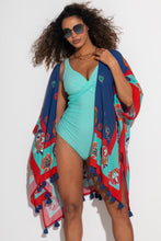 Load image into Gallery viewer, Pour Moi Free Spirit Twist Front Tummy Control Swimsuit - Aqua
