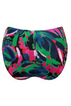 Load image into Gallery viewer, Pour Moi Heatwave Twist Front Ruched Tummy Control Tankini - Black Multi
