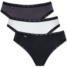 Load image into Gallery viewer, Sloggi 24/7 Weekend Tai Briefs 3-Pack - Dark Combination
