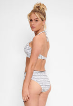 Load image into Gallery viewer, LingaDore Off White Blue Triangle Bikini Set
