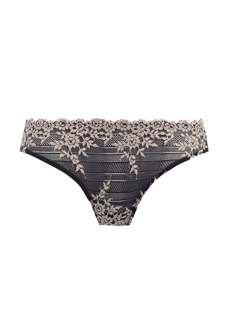 Wacoal Embrace Lace Bikini Brief - Black