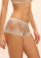 Load image into Gallery viewer, Wacoal Embrace Lace Boy Short - Naturally Nude / Ivory
