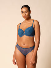 Load image into Gallery viewer, Gossard Superboost Lace Thong - Deep Teal

