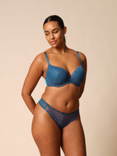 Load image into Gallery viewer, Gossard Superboost Lace Thong - Deep Teal
