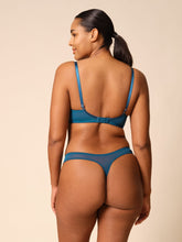 Load image into Gallery viewer, Gossard Superboost Lace Thong - Deep Teal
