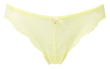 Load image into Gallery viewer, Gossard Superboost Lace Thong - Lemon

