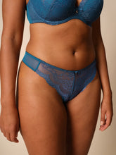 Load image into Gallery viewer, Gossard Superboost Lace Thong - Deep Teal
