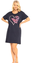 Load image into Gallery viewer, 100% COTTON Heart Nightshirts - 2 Pack
